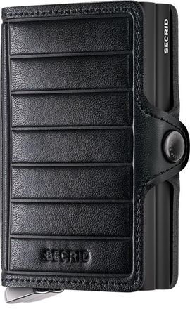 Secrid Premium Twinwallet+ Embossed Lines in Black at Nordstrom