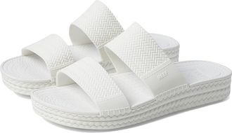 Reef Water Vista Slide Womens Shoes White : 10 B - Medium, Synthetic