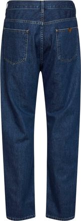Valentino Mens Jeans Medium Blue Cotton Denim