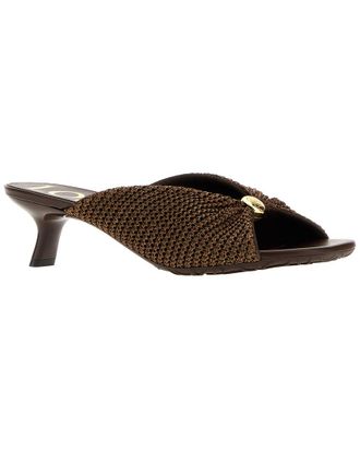 Loewe Pebble Soft Slide 45 Raffia Sandal