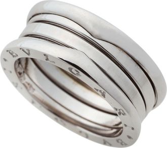 Bulgari White Gold White Gold (18K) Band Ring (Pre-Owned)