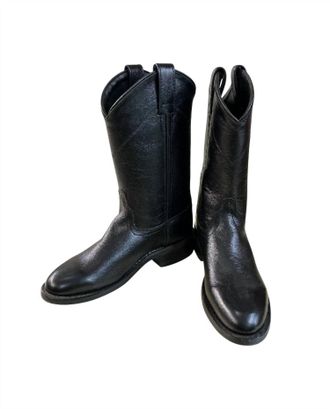 Old West Boots Womens Riding Boot In All Black