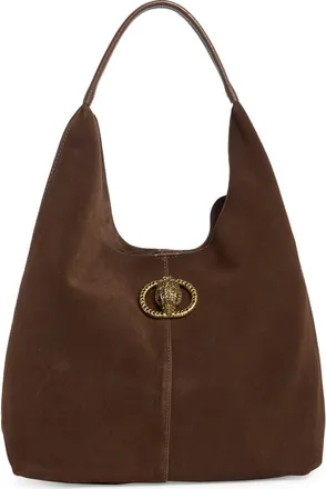 Kurt Geiger Medium Chelsea Slouch Hobo Bag in Dark Brown at Nordstrom