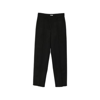 Brunello Cucinelli Pressed-crease Straight-leg Trousers