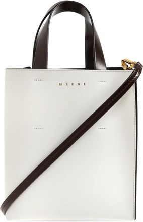 Marni Museo Mini Bag - Dames - Handtassen - Beige - ONE Size - Leer - Tassen