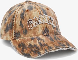 Ganni Argan Oil Cap in Washed Cotton