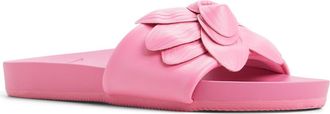 Roxy Flower Girl Slide Sandal in Medium Pink at Nordstrom, Size 7