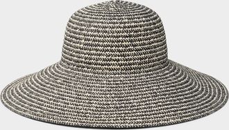 Simons Womens Two-tone straw hat