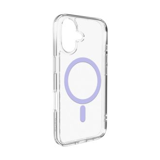 SBS Funda Puro Lite Mag De Tpu+pc Compatible Con Magsafe Para Iphone 17 - Transparente Con Anillo Rosa