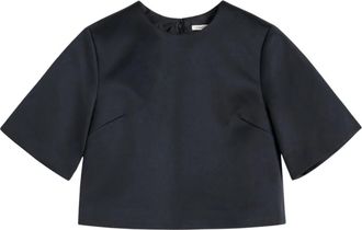 By Malene Birger Chania Top - Dames - T-shirts - Zwart - S - Katoen - Tops