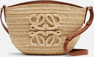 Loewe Paulas Ibiza Eclipse raffia crossbody bag