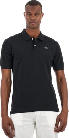 La Martina Tex Polo - Heren - Polos - Zwart - 2XL - Katoen - Tops