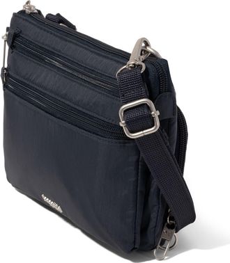 Baggallini Securtex Anti-Theft Stash Crossbody in French Navy at Nordstrom