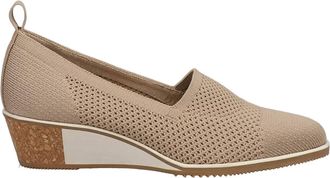 Vaneli Womens Galen Stretch Wedge In Beige