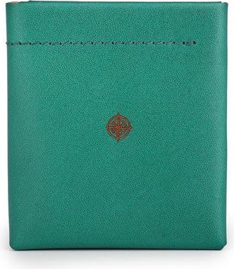 OLD TREND Celosia Genuine Leather Bi Fold Wallet in Aqua at Nordstrom