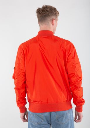 Alpha Industries Bomberjacke ALPHA INDUSTRIES MA-1 TT Light, Herren, Gr. S, rot (atomic rot), Obermaterial: 100% Nylon, Futter: 100% Nylon, Jacken Bomberjacke