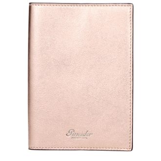 Pineider Reisepassh&uuml;lle Herrens Leder Rosa/Ros&eacute;gold