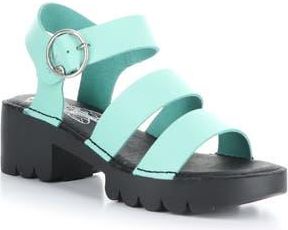 FLY London Egly PIatform Sandal in 002 Spearmint at Nordstrom Rack, Size 10Us / 40Eu