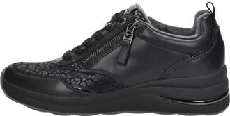 Tamaris Schoenen, Dames, Zwart, 38 EU, Comfort Veterschoenen Laag