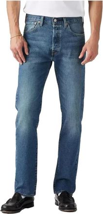 Levi's 501 I S Original Jeans - Heren - Regular Fit Jeans - Blauw - W29 L32 - Katoen - Jeans