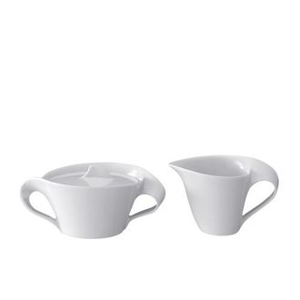 Villeroy & Boch NewWave Sugar & Creamer Set in White at Nordstrom