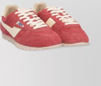 Autry low-top suede sneakers slip-on rubber sole