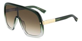 Dsquared2 D2 0119/S 1ED/HA Mens Sunglasses Green Size 99