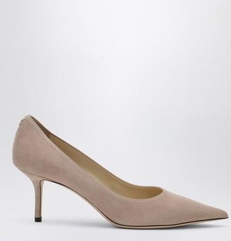 Jimmy Choo London Love 65 pumps in light pink suede