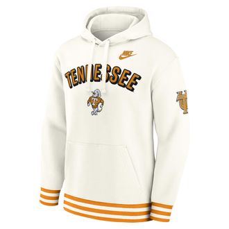 Nike Tennessee Legacy Retro Mens Nike Mens College Pullover Hoodie in White | 02K30G1VTNV-MPS