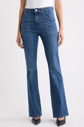 Frame Denim The Reboot Modern Pocket Bootcut Jeans in Tumble at Nordstrom, Size 23