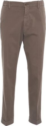 BRIGLIA 1949 Bruine Chino Broek - Heren - Chinos - Bruin - 2XL - Broeken