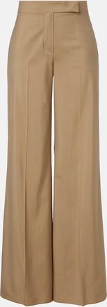 Max Mara Bronte wool and silk wide-leg pants
