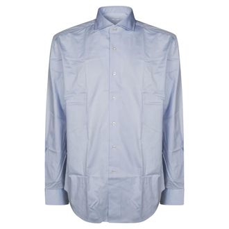 Xacus Camicia Classica Twill ML - - Shirts - Uomo - Blu - XL