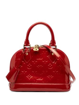 Louis Vuitton 2012 Monogram Vernis Alma BB satchel - Rood