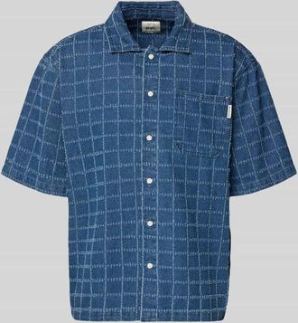 Redefined Rebel Oversized Freizeithemd in Denim-Optik Modell Elton in Jeansblau, Gr&ouml;&szlig;e XXL