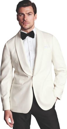 CHARLES TYRWHITT Dinnerwear Jacket in Ivory at Nordstrom, Size 38