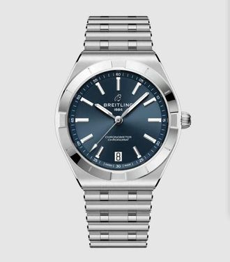 Breitling Chronomat Automatic Blue Dial Ladies Watch A10320101C1A1