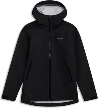 Bergans Essentials 2.5L Shell Jacket Regenjacke f&uuml;r Damen | schwarz
