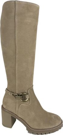 Softwaves 8.03.52 - Dames - Laarzen met Hak - Beige - 41 EU - Schoenen