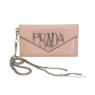 Prada Pre-owned Cross Body Bags, female, Pink, Size: ONE SIZE Pre-owned Vintage Leather Cross Body Bag