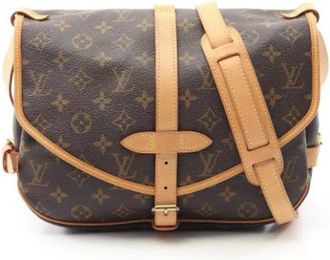 Louis Vuitton Pre-owned Cross Body Bags, female, Brown, Size: ONE SIZE Pre-owned Canvas louis-vuitton-bags