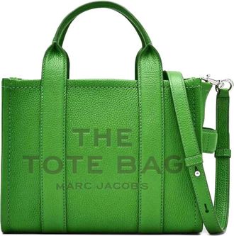 Marc Jacobs De Kleine Leren Tote - Dames - Shoppers - Groen - ONE Size - Leer - Tassen