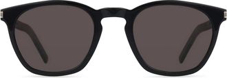 Saint Laurent Sunglasses Sl 28 Slim 001 Black/Black Unisex