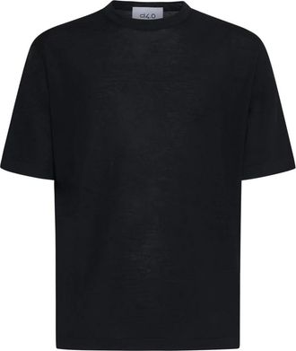 D4.0 Wool Sweater - Heren - T-shirts - Zwart - XL - Wol - Tops