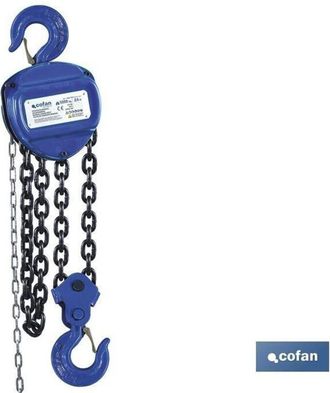 cofan Polipasto Manual 5,0 T Elevaci&oacute;n 6 M