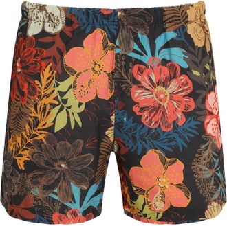 Amir Slama Costume da bagno a fiori - Nero