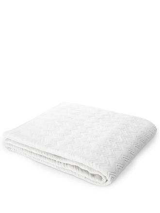 Missoni Home Chalk bath towel - unisex - Cotton - One Size - White
