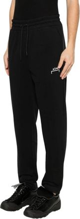 A-Cold-Wall* Logo Trainingsbroeken - Heren - Sweatpants - Zwart - S - Katoen - Broeken