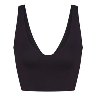Nike (WMNS) Nike x SKIMS Matte V-Neck Bra Obsidian BALLL8616W-OBD
