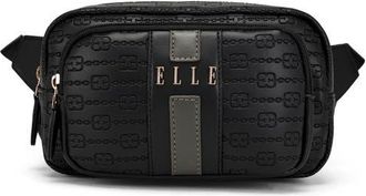 Elle Eleganza 1.6L Vegan Leather Monogram Sling in Black at Nordstrom